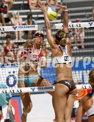 Beach Volleyball. SCHWAIGER Stefanie, RIMSER Cornelia  (AUT). Klagenfurt, 29.7.2009.
Foto: Kuess 

---
pressefotos, pressefotografie, kuess, qs, qspictures, sport, bild, bilder, bilddatenbank