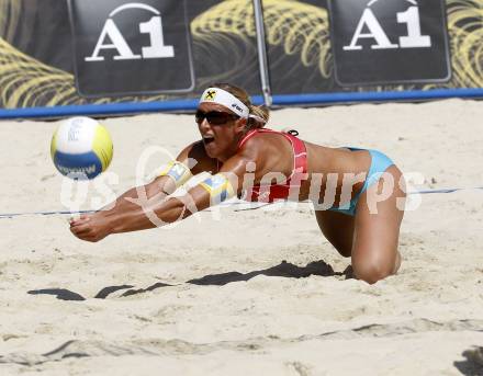 Beach Volleyball. SCHWAIGER Stefanie (AUT). Klagenfurt, 29.7.2009.
Foto: Kuess 

---
pressefotos, pressefotografie, kuess, qs, qspictures, sport, bild, bilder, bilddatenbank