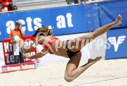 Beach Volleyball. HANSEL Barbara (AUT). Klagenfurt, 29.7.2009.
Foto: Kuess 

---
pressefotos, pressefotografie, kuess, qs, qspictures, sport, bild, bilder, bilddatenbank