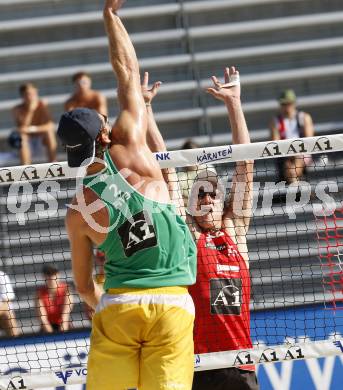 Beach Volleyball. WUTZL Joerg,  (AUT), DE JESUS MAGALHAES Fabio (BRA). Klagenfurt, 29.7.2009.
Foto: Kuess 

---
pressefotos, pressefotografie, kuess, qs, qspictures, sport, bild, bilder, bilddatenbank