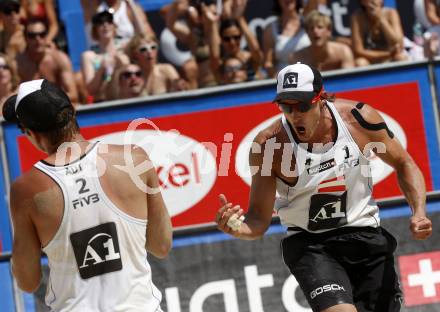 Beachvolleyball. GOSCH Florian, HORST Alexander (AUT). Klagenfurt, 30.7.2009.
Foto: Kuess 

---
pressefotos, pressefotografie, kuess, qs, qspictures, sport, bild, bilder, bilddatenbank