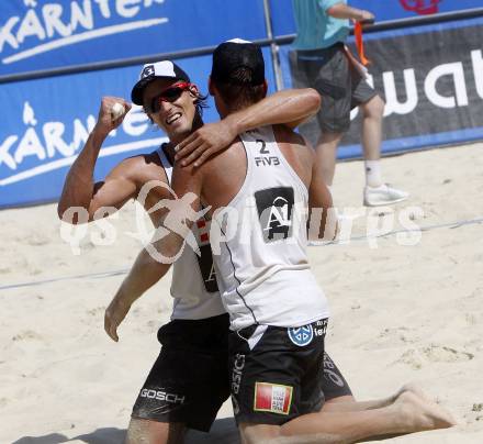 Beachvolleyball. GOSCH Florian, HORST Alexander (AUT). Klagenfurt, 30.7.2009.
Foto: Kuess 
---
pressefotos, pressefotografie, kuess, qs, qspictures, sport, bild, bilder, bilddatenbank