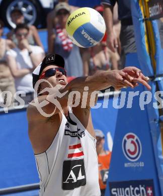 Beachvolleyball. GOSCH Florian,  (AUT). Klagenfurt, 30.7.2009.
Foto: Kuess 

---
pressefotos, pressefotografie, kuess, qs, qspictures, sport, bild, bilder, bilddatenbank