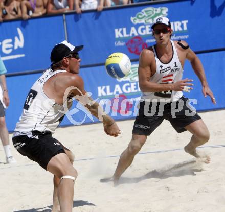 Beachvolleyball. GOSCH Florian, HORST Alexander (AUT). Klagenfurt, 30.7.2009.
Foto: Kuess 

---
pressefotos, pressefotografie, kuess, qs, qspictures, sport, bild, bilder, bilddatenbank