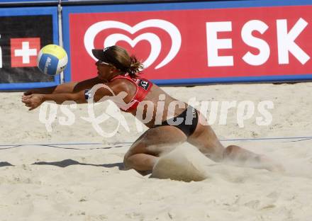 Beachvolleyball. MONTAGNOLLI Sara, (AUT). Klagenfurt, 30.7.2009.
Foto: Kuess 

---
pressefotos, pressefotografie, kuess, qs, qspictures, sport, bild, bilder, bilddatenbank