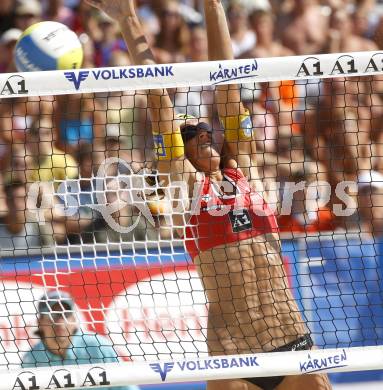 Beachvolleyball.  Schwaiger Stefanie (AUT). Klagenfurt, 30.7.2009.
Foto: Kuess 

---
pressefotos, pressefotografie, kuess, qs, qspictures, sport, bild, bilder, bilddatenbank