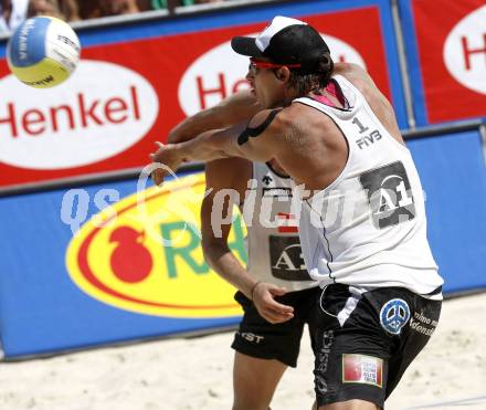 Beachvolleyball. GOSCH Florian, HORST Alexander (AUT). Klagenfurt, 30.7.2009.
Foto: Kuess 

---
pressefotos, pressefotografie, kuess, qs, qspictures, sport, bild, bilder, bilddatenbank