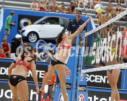 Beach Volleyball. Kerstin Pichler, Christina Gschweidl. Klagenfurt, 28.7.2009.
Foto: Kuess
---
pressefotos, pressefotografie, kuess, qs, qspictures, sport, bild, bilder, bilddatenbank