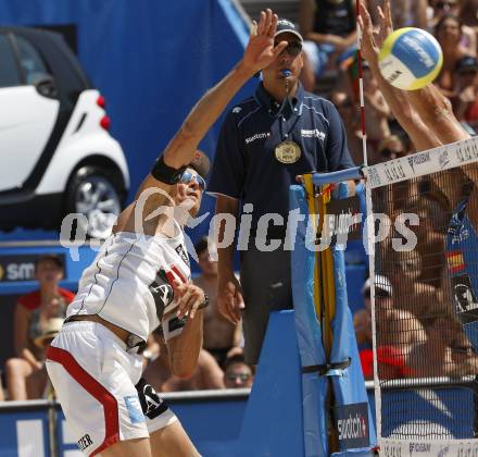 Beachvolleyball. MELLITZER Matthias (AUT). Klagenfurt, 30.7.2009.
Foto: Kuess 
---
pressefotos, pressefotografie, kuess, qs, qspictures, sport, bild, bilder, bilddatenbank