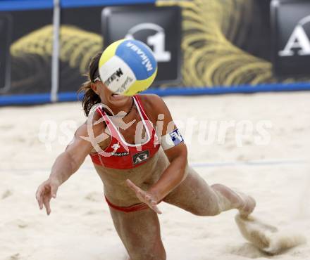 Beachvolleyball. MONTAGNOLLI Sara, (AUT). Klagenfurt, 31.7.2009.
Foto: Kuess 

---
pressefotos, pressefotografie, kuess, qs, qspictures, sport, bild, bilder, bilddatenbank