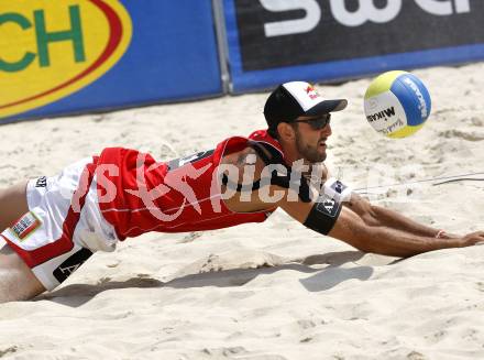 Beachvolleyball. DOPPLER Clemens, (AUT). Klagenfurt, 31.7.2009.
Foto: Kuess 

---
pressefotos, pressefotografie, kuess, qs, qspictures, sport, bild, bilder, bilddatenbank