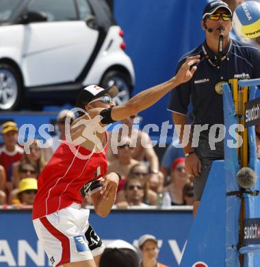 Beachvolleyball. MELLITZER Matthias (AUT). Klagenfurt, 31.7.2009.
Foto: Kuess 

---
pressefotos, pressefotografie, kuess, qs, qspictures, sport, bild, bilder, bilddatenbank