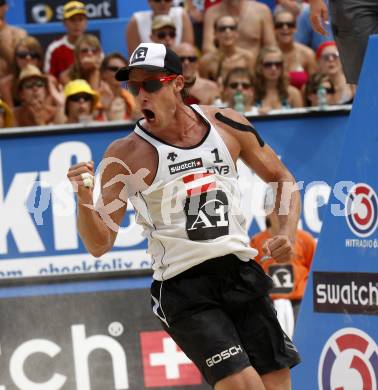 Beachvolleyball. GOSCH Florian (AUT). Klagenfurt, 31.7.2009.
Foto: Kuess 

---
pressefotos, pressefotografie, kuess, qs, qspictures, sport, bild, bilder, bilddatenbank