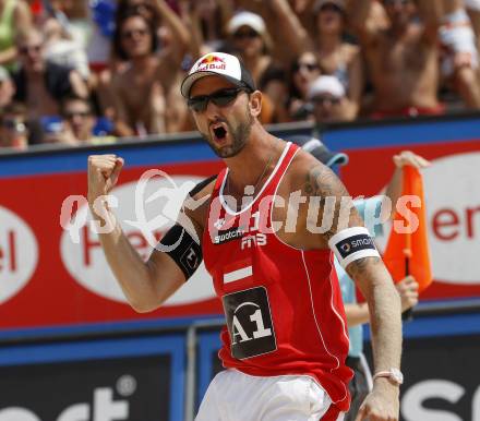 Beachvolleyball. DOPPLER Clemens,(AUT). Klagenfurt, 31.7.2009.
Foto: Kuess 

---
pressefotos, pressefotografie, kuess, qs, qspictures, sport, bild, bilder, bilddatenbank