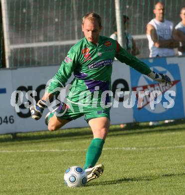 Fussball. Regionalliga. SAK gegen St. Veit.  Kofler Alexander (SAK). Klagenfurt, 7.8.2009. 
Foto: Kuess

---
pressefotos, pressefotografie, kuess, qs, qspictures, sport, bild, bilder, bilddatenbank