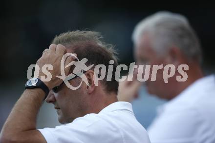 Fussball Regionalliga. WAC/St. Andrae gegen St. Stefan/Lav. Trainer Hans Peter Buchleitner (WAC/St. Andrae). Wolfsberg, am 7.8.2009.
Foto: Kuess
---
pressefotos, pressefotografie, kuess, qs, qspictures, sport, bild, bilder, bilddatenbank