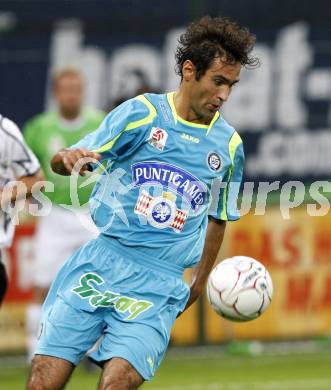 Fussball Bundesliga. SK Austria Kaernten gegen Sturm Graz. Peter Hlinka (Sturm Graz). Klagenfurt, am 9.8.2009.
Foto: Kuess
---
pressefotos, pressefotografie, kuess, qs, qspictures, sport, bild, bilder, bilddatenbank