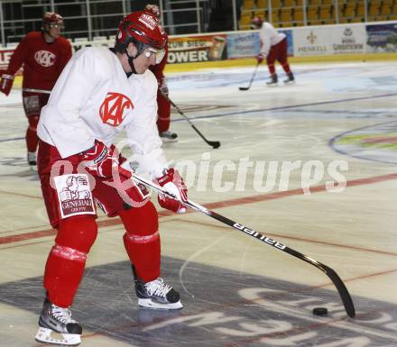 EBEL. Eishockey Bundesliga. Trainingsbeginn KAC. David Schuller. Klagenfurt, am 10.8.2009.
Foto: Kuess 
---
pressefotos, pressefotografie, kuess, qs, qspictures, sport, bild, bilder, bilddatenbank