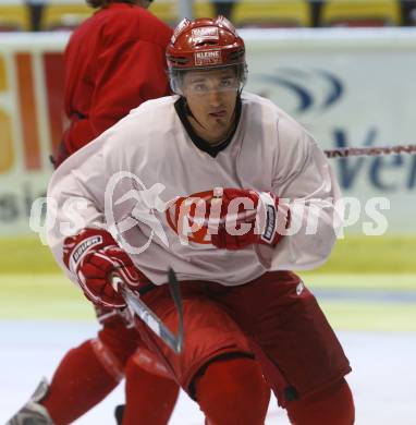 EBEL. Eishockey Bundesliga. Trainingsbeginn KAC. Sebastian Scholz. Klagenfurt, am 10.8.2009.
Foto: Kuess 
---
pressefotos, pressefotografie, kuess, qs, qspictures, sport, bild, bilder, bilddatenbank