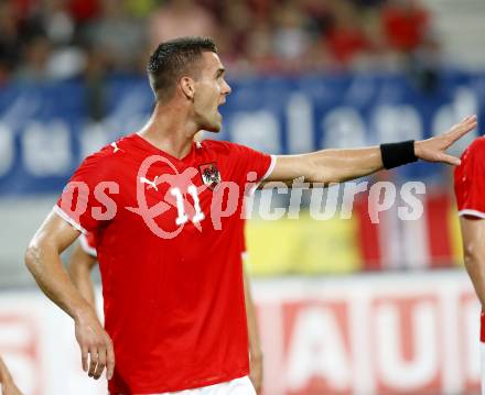 Fussball. Laenderspiel. Oesterreich gegen Kamerun. Stefan Maierhofer (Oesterreich).  Klagenfurt, 12.9.2009.
Foto: Kuess

---
pressefotos, pressefotografie, kuess, qs, qspictures, sport, bild, bilder, bilddatenbank