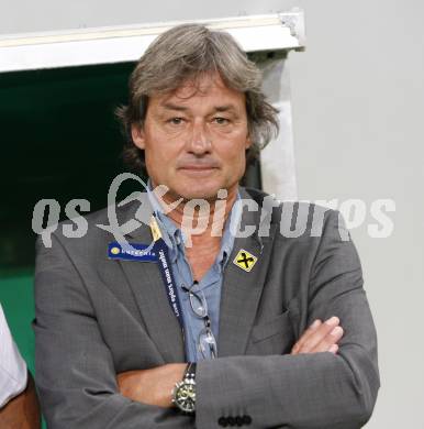 Fussball Laenderspiel Oesterreich gegen Kamerun. Trainer Didi Constantini (Oesterreich). Klagenfurt, am 12.8.2009.
Foto: Kuess
---
pressefotos, pressefotografie, kuess, qs, qspictures, sport, bild, bilder, bilddatenbank