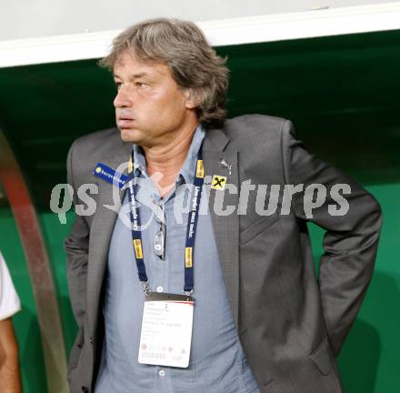 Fussball Laenderspiel Oesterreich gegen Kamerun. Trainer Didi Constantini (Oesterreich). Klagenfurt, am 12.8.2009.
Foto: Kuess
---
pressefotos, pressefotografie, kuess, qs, qspictures, sport, bild, bilder, bilddatenbank