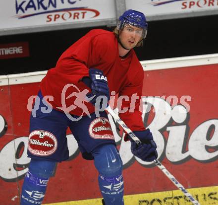 EBEL. Eishockey Bundesliga. Training VSV. Thomas Pfeffer. Villach, am 10.8.2009.
Foto: Kuess
---
pressefotos, pressefotografie, kuess, qs, qspictures, sport, bild, bilder, bilddatenbank