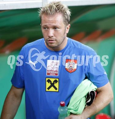 Fussball Laenderspiel Oesterreich gegen Kamerun. Andreas Schranz (Oesterreich). Klagenfurt, am 12.8.2009.
Foto: Kuess
---
pressefotos, pressefotografie, kuess, qs, qspictures, sport, bild, bilder, bilddatenbank