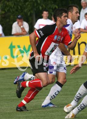 Fussball OEFB Cup. SAK gegen WAC/St. Andrae.  Goran Jolic (SAK), Ricardo Valter Da Costa (WAC/St. Andrae).Klagenfurt, am 14.8.2009.
Foto: Kuess
---
pressefotos, pressefotografie, kuess, qs, qspictures, sport, bild, bilder, bilddatenbank