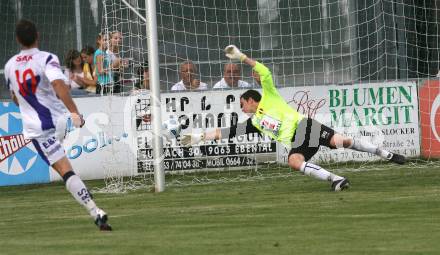 Fussball OEFB Cup. SAK gegen WAC/St. Andrae.  Goran Jolic (SAK), Stefan Takats (WAC/St. Andrae).Klagenfurt, am 14.8.2009.
Foto: Kuess
---
pressefotos, pressefotografie, kuess, qs, qspictures, sport, bild, bilder, bilddatenbank