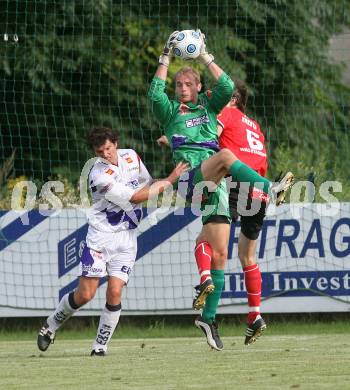 Fussball OEFB Cup. SAK gegen WAC/St. Andrae.  Alexander Kofler, Marko Kriznik (SAK), Christian Falk (WAC/St. Andrae).Klagenfurt, am 14.8.2009.
Foto: Kuess
---
pressefotos, pressefotografie, kuess, qs, qspictures, sport, bild, bilder, bilddatenbank