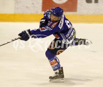 EBEL. Eishockey Bundesliga. Testspiel. Acroni Jesenice gegen EC VSV.  Gerhard Unterluggauer (VSV). Jesenice, 16. 9. 2009.
Foto: Kuess 

---
pressefotos, pressefotografie, kuess, qs, qspictures, sport, bild, bilder, bilddatenbank