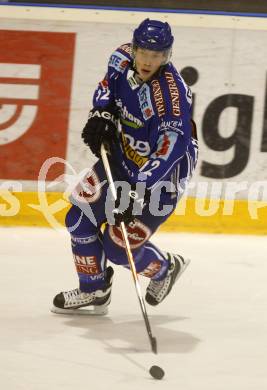 EBEL. Eishockey Bundesliga. Testspiel. Acroni Jesenice gegen EC VSV. Michael Raffl (VSV). Jesenice, 16. 9. 2009.
Foto: Kuess 

---
pressefotos, pressefotografie, kuess, qs, qspictures, sport, bild, bilder, bilddatenbank