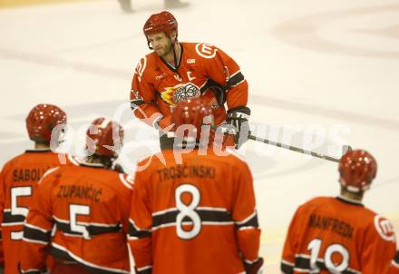 EBEL. Eishockey Bundesliga. Testspiel. Acroni Jesenice gegen EC VSV. Verabschiedung Dejan Varl  (Jesenice). Jesenice, 16. 9. 2009.
Foto: Kuess 

---
pressefotos, pressefotografie, kuess, qs, qspictures, sport, bild, bilder, bilddatenbank