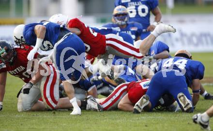 American Football European Championsship 2009. Oesterreich gegen Italien. Wolfsberg, am 18.8.2009.
Foto: Kuess
---
pressefotos, pressefotografie, kuess, qs, qspictures, sport, bild, bilder, bilddatenbank