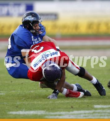 American Football European Championsship 2009. Oesterreich gegen Italien. Pasha Asiladab (AUT). Wolfsberg, am 18.8.2009.
Foto: Kuess
---
pressefotos, pressefotografie, kuess, qs, qspictures, sport, bild, bilder, bilddatenbank