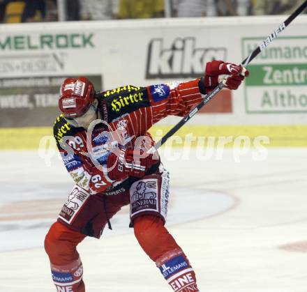 Eishockey Bundesliga. Testspiel KAC gegen Nuernberger Ice Tigers. Christoph Brandner (KAC). Klagenfurt, am 20.8.2009.
Foto: Kuess
---
pressefotos, pressefotografie, kuess, qs, qspictures, sport, bild, bilder, bilddatenbank