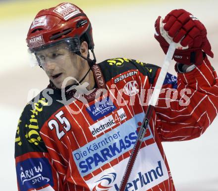 Eishockey Bundesliga. Testspiel KAC gegen Nuernberger Ice Tigers. Kirk Furey (KAC). Klagenfurt, am 20.8.2009.
Foto: Kuess
---
pressefotos, pressefotografie, kuess, qs, qspictures, sport, bild, bilder, bilddatenbank