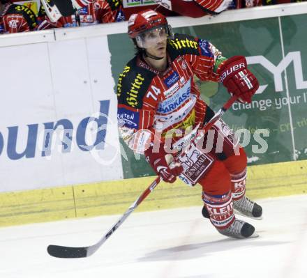 Eishockey Bundesliga. Testspiel KAC gegen Nuernberger Ice Tigers. Dieter Kalt (KAC). Klagenfurt, am 20.8.2009.
Foto: Kuess
---
pressefotos, pressefotografie, kuess, qs, qspictures, sport, bild, bilder, bilddatenbank