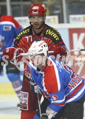 Eishockey Bundesliga. Testspiel KAC gegen Nuernberger Ice Tigers. Sean Brown (KAC). Klagenfurt, am 20.8.2009.
Foto: Kuess
---
pressefotos, pressefotografie, kuess, qs, qspictures, sport, bild, bilder, bilddatenbank