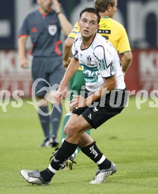 Fussball Austria Kaernten gegen SV Josko Ried. Markus Pink (Kaernten). Klagenfurt, am 21.8.2009.
Foto: Kuess
---
pressefotos, pressefotografie, kuess, qs, qspictures, sport, bild, bilder, bilddatenbank