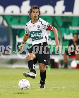 Fussball Austria Kaernten gegen SV Josko Ried. Jocelyn Blanchard (Kaernten). Klagenfurt, am 21.8.2009.
Foto: Kuess
---
pressefotos, pressefotografie, kuess, qs, qspictures, sport, bild, bilder, bilddatenbank