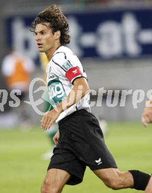 Fussball Austria Kaernten gegen SV Josko Ried. Jocelyn Blanchard (Kaernten). Klagenfurt, am 21.8.2009.
Foto: Kuess
---
pressefotos, pressefotografie, kuess, qs, qspictures, sport, bild, bilder, bilddatenbank