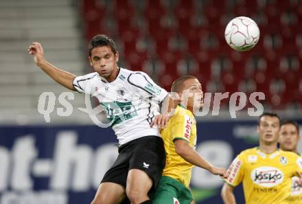 Fussball Austria Kaernten gegen SV Josko Ried. Andre Schembri (Kaernten). Klagenfurt, am 21.8.2009.
Foto: Kuess
---
pressefotos, pressefotografie, kuess, qs, qspictures, sport, bild, bilder, bilddatenbank