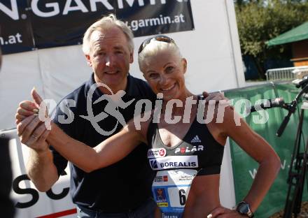 Leichtathletik. Kaernten laeuft. Landeshauptmann Gerhard Doerfler mit Eva Maria Gradwohl (AUT). Klagenfurt, am 23.8.2008.
Foto: Kuess
---
pressefotos, pressefotografie, kuess, qs, qspictures, sport, bild, bilder, bilddatenbank