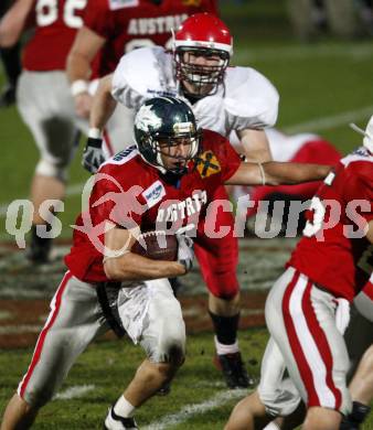 American Football. European Championship 2009. Oesterreich gegen Daenemark. Andrej Kliman (Oesterreich). Wolfsberg, 22.8.2009.
Foto: Kuess
---
pressefotos, pressefotografie, kuess, qs, qspictures, sport, bild, bilder, bilddatenbank