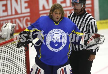 EBEL. Eishockey Bundesliga. Testspiel VSV gegen Medvedscak Zagreb. Robert Kristan (Zagreb). Villach, am 23.8.2009.
Foto: Kuess
---
pressefotos, pressefotografie, kuess, qs, qspictures, sport, bild, bilder, bilddatenbank