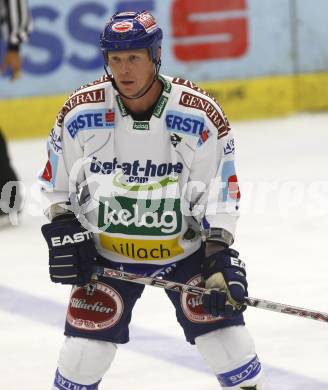 EBEL. Eishockey Bundesliga. Testspiel VSV gegen Medvedscak Zagreb. Mike Stewart (VSV). Villach, am 23.8.2009.
Foto: Kuess
---
pressefotos, pressefotografie, kuess, qs, qspictures, sport, bild, bilder, bilddatenbank