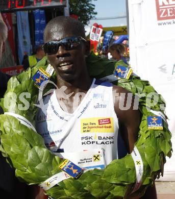 Leichtathletik. Kaernten laeuft. Sieger Isaac Toroitich-Kosgei (Kenia). Klagenfurt, am 23.8.2008.
Foto: Kuess
---
pressefotos, pressefotografie, kuess, qs, qspictures, sport, bild, bilder, bilddatenbank