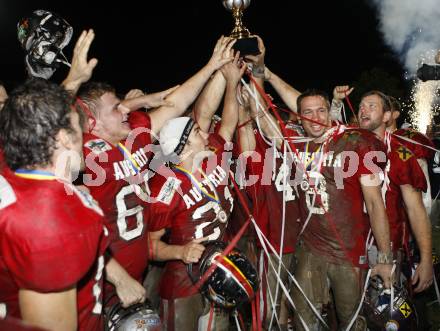 American Football. European Championship 2009. Oesterreich gegen Daenemark. Jubel (Oesterreich). Wolfsberg, 22.8.2009.
Foto: Kuess
---
pressefotos, pressefotografie, kuess, qs, qspictures, sport, bild, bilder, bilddatenbank